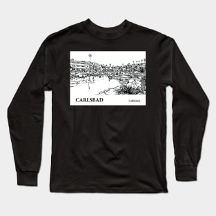 Carlsbad California Long Sleeve T-Shirt